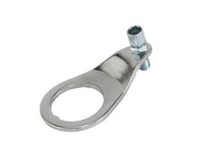 Bike Steel Front Cable Hanger 1 W/Adjuster Chrome.