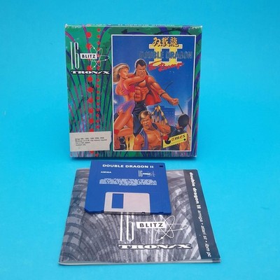 AMIGA   DOUBLE DRAGON 2 THE REVENGE   OVP getestet Vintage Retro Spiel