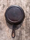 Vintage 3 Notch Lodge No. 3 Cast Iron Skillet