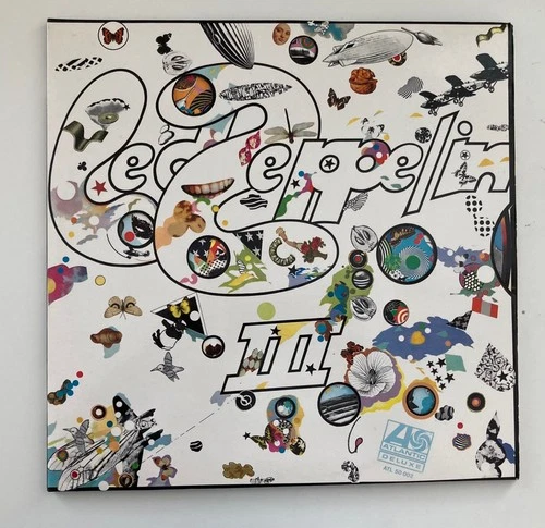 Led Zeppelin - Led Zeppelin III -  ATL 50 002 - German Press Rotating Wheel VG+