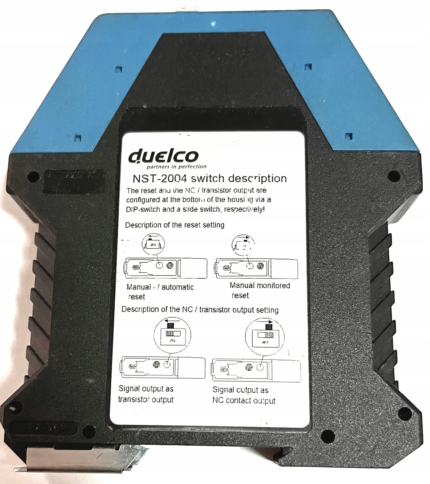 Duelco Safety Relay NST-2004