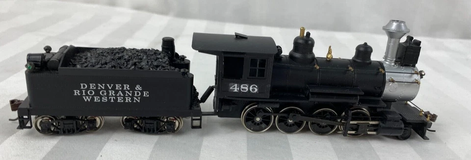 Roundhouse #275 HO RTR  Old Timer Consolidation D&RGW Locomotive Tender Model - Image 3 of 4
