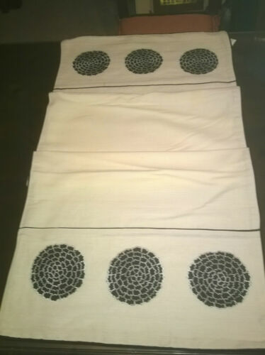 Set Tovagliette Bohemien Zology - 6 Pezzi, In Iuta E Cotone, Fatte A Mano, Rustiche - Foto 4