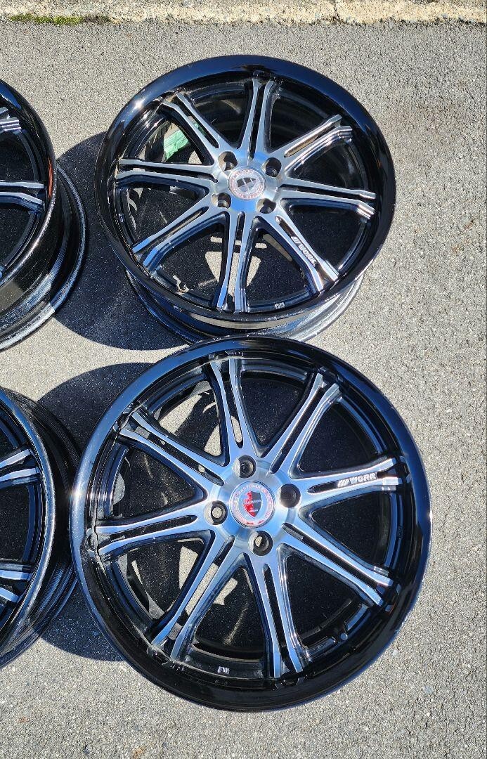 WORK SCHWERT wheels 17inch 6J +40 and 6.5J +40 4H-100 | eBay