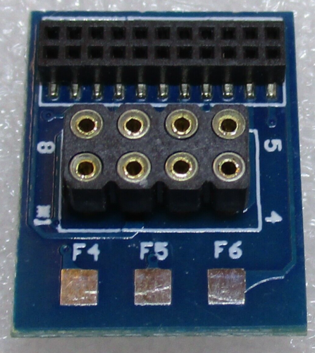 DCC Concepts DCC-218.6-1 - 1 ONLY 21 to 8 Pin 6 Function Adapter +Plus RM48 Post - Picture 1 of 20