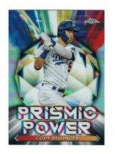 Cody Bellinger Insert 2021 Topps Chrome Prismic Power #PP3 Baseball Card