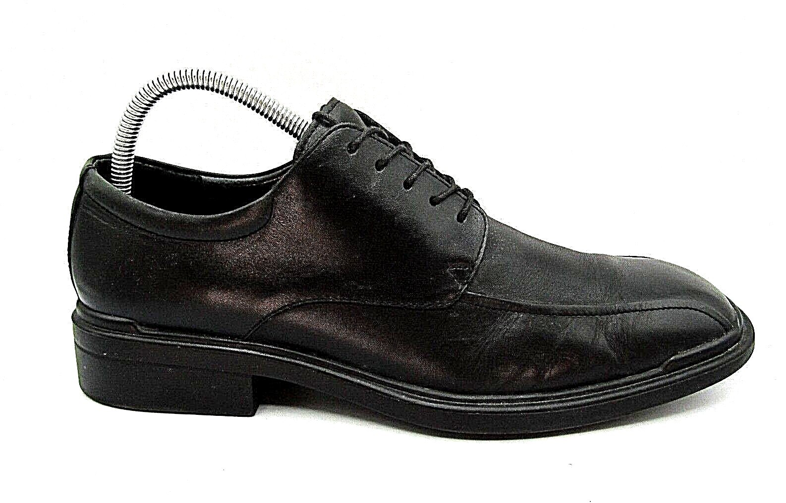 SAOLA Abito Oxford ROCKPORT uomo pelle nera punta bicicletta stringato US 10 M T234