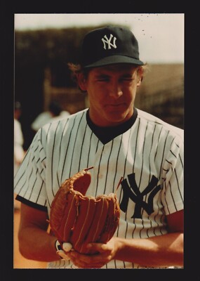 1983 Dave Righetti NEW YORK YANKEES UNSIGNED 4 x 6 ORIGINAL SNAPSHOT ...