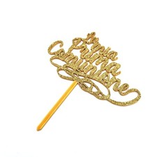 Cake Topper Prima Comunione, accessorio torta comunione articoli allestimenti