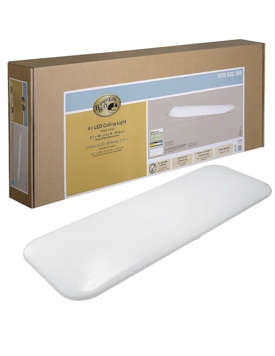 Hampton Bay 54645141 LED Flush Mount High Output 5500 Lumens Light