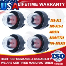 4Pack Primer Bulb 188-512 for Troy-Bilt Ryobi 791-683974B 791-181801 791-181558