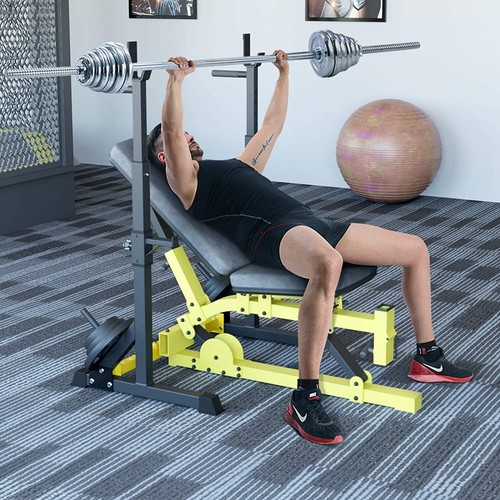 Squat-Rack Langhantelständer Hantelständer Dip-Station 250 kg Verstellbarer - Afbeelding 7 van 8