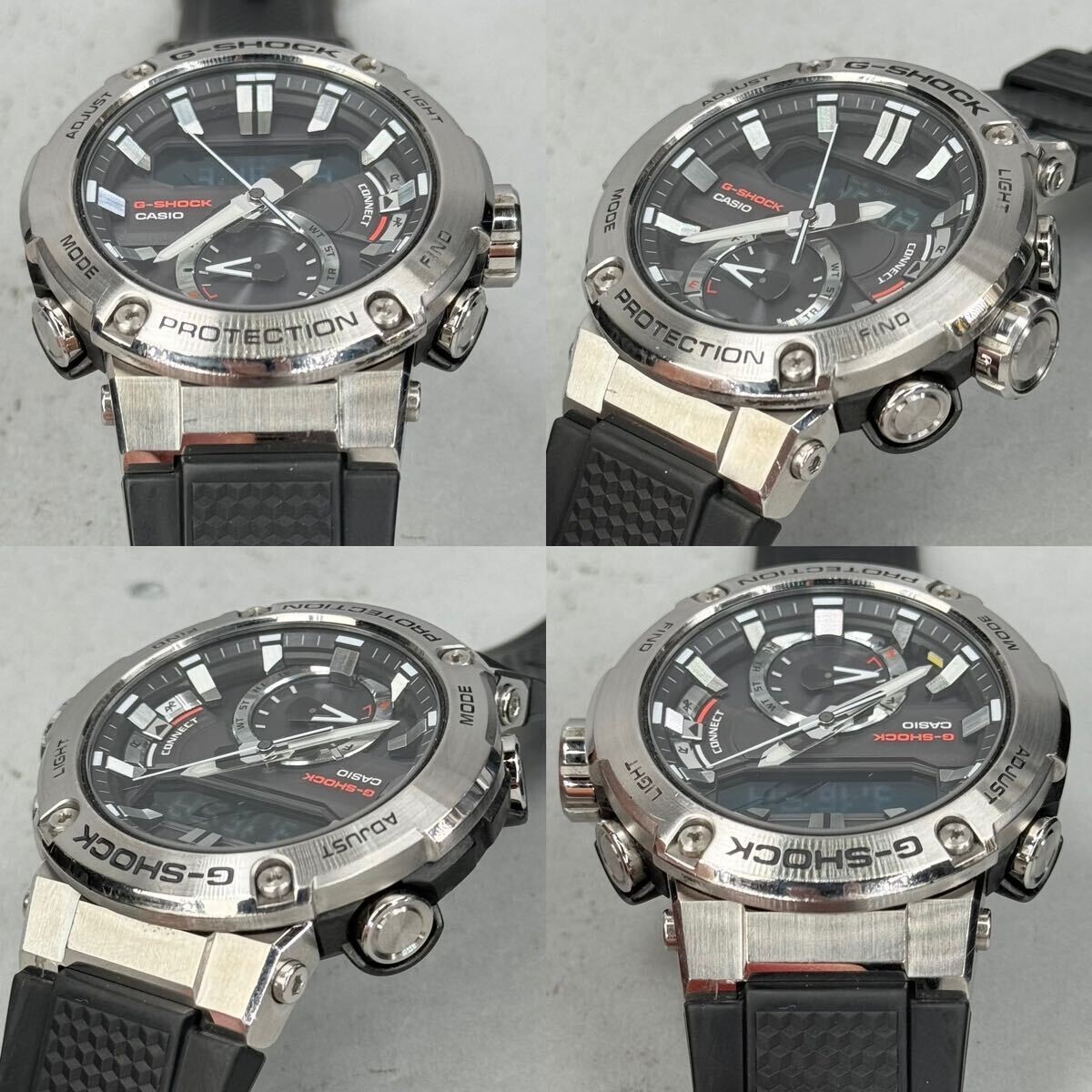 CASIO G-Shock G-STEEL GST-B200-1AJF Tough solar Shock resist