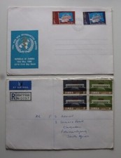 Zambia  1966 WHO World Health 1967 National Assembly Pietermaritzburg  Cover x 2