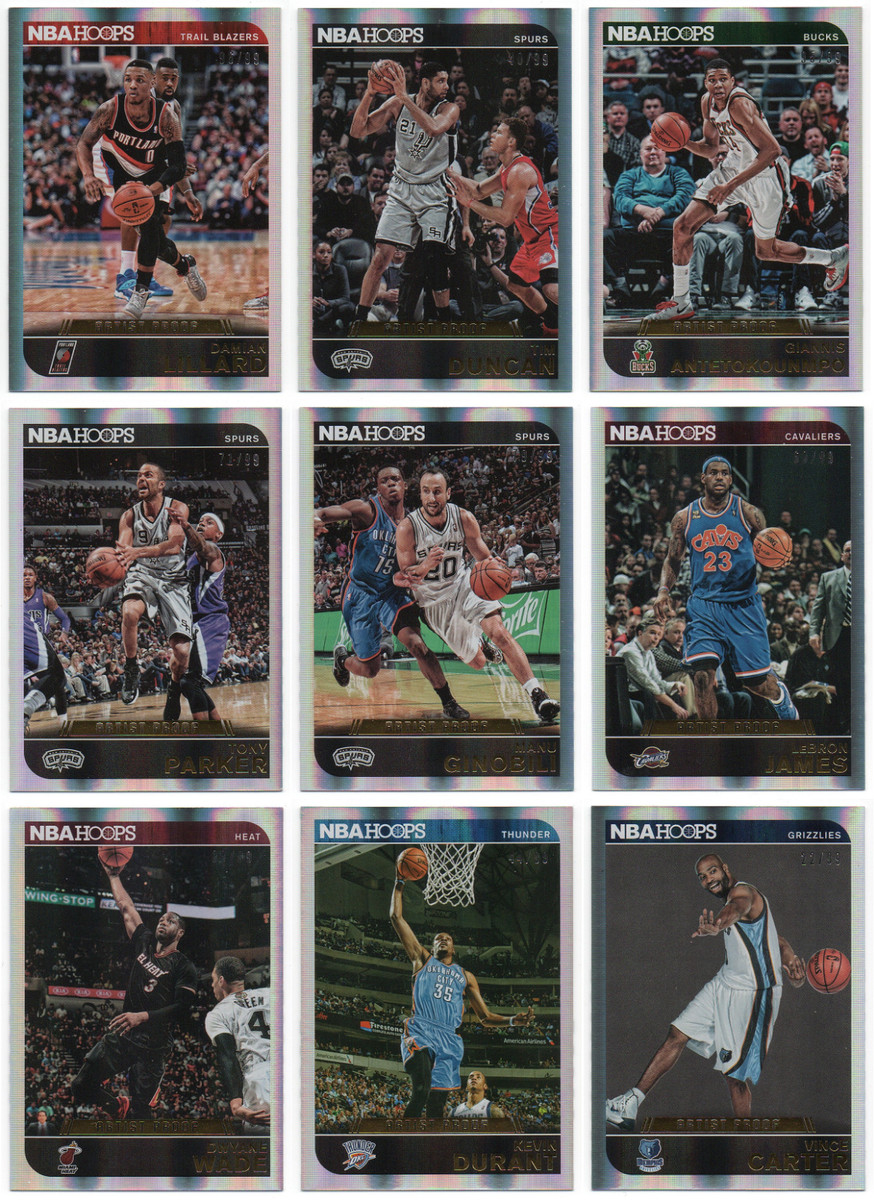 2014-15 Hoops Artist's Proofs /99 - Pick Any