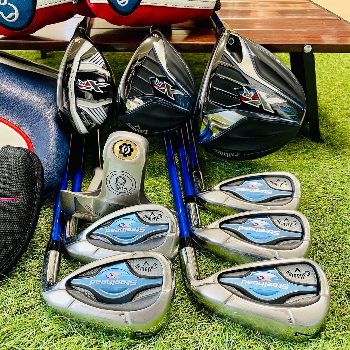 Callaway Golf - キャロウェイ　XRレディース  1W 5W 5UT セット　flex-L Women Callaway Fullset XR 1w 5w 5ut Iron 789PS 9pics L Flex