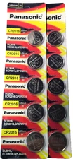 CR2016 PANASONIC 10PK 3V LITHIUM (GREAT EXP 12/34) DL2016 ECR2016 FREE SHIP&TRAK