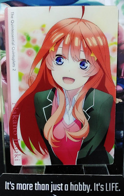 Quintessential Quintuplets Anime Card Itsuki Nakano C05 2574558