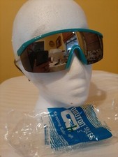 VTG 1995 Bouton Z87 Teal Mirror Safety Shootings Glasses NOS Adjustable 4