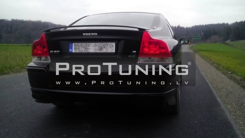 R Design Rear Bumper Spoiler Addon Diffuser Skirt For Volvo S60 2004-2010 - Picture 10 of 12