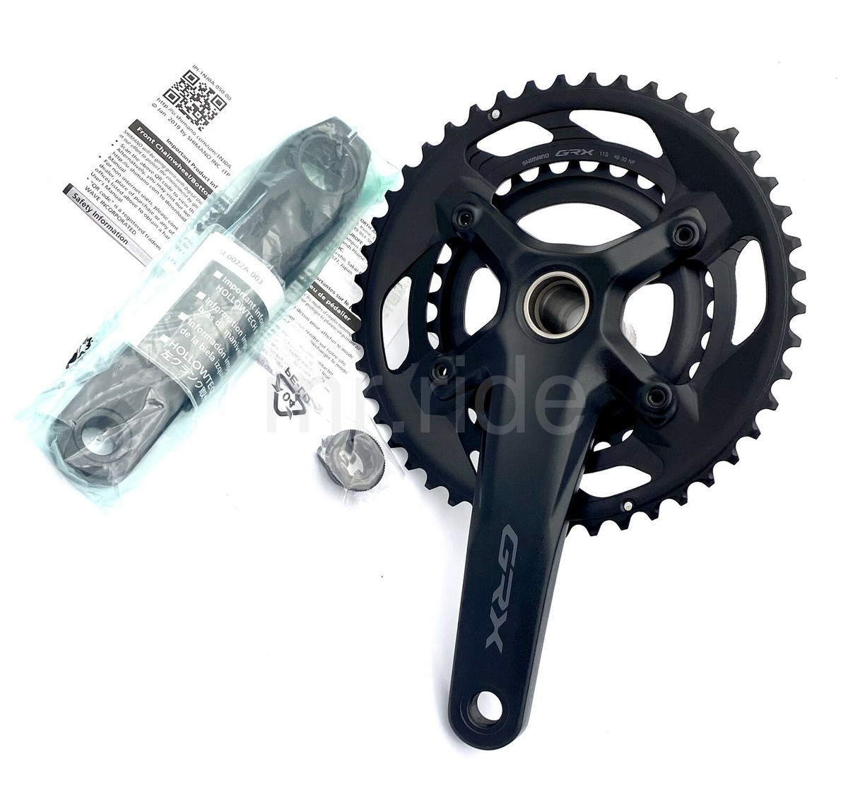 Shimano GRX FC-RX600 46X30T,165/170/172.5mm 2x11S Gravel Bike