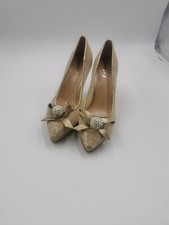 Women's Lace  Stiletto Heel Closed Toe Platform Beach