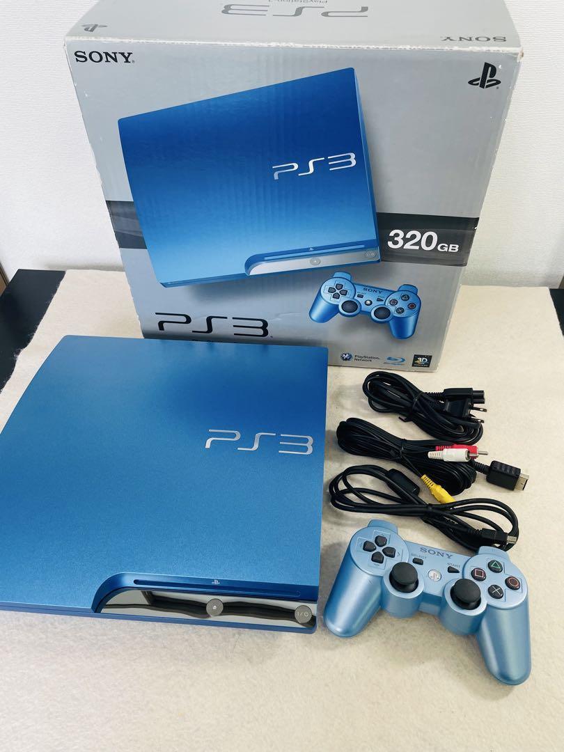 Sony PlayStation 3 Splash Blue CECH-3000BSB 320GB Console Japan