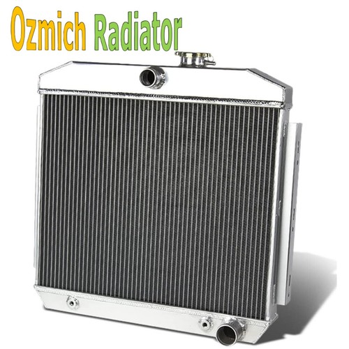 3 Row Aluminum Core Radiator Fit 1955-1957 56 Chevy Bel Air Nomad 150 ...