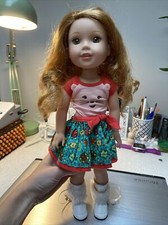 American Girl WellieWishers Willa Doll Winter Boots