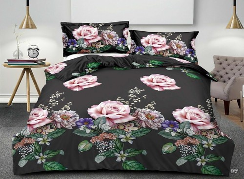 3D Duvet Cover Bedding Set With Fitted Sheet And Pillow Case Single Double King* - Picture 14 of 48