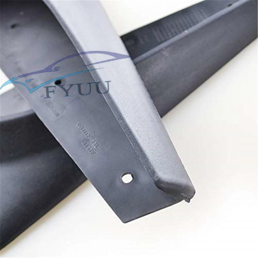 4Pcs Front+Rear Universal Car Mud Flaps Splash Guards Mudgurads Fender US Stock Foto 4 de 4