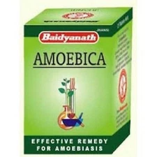2 x Baidyanath AMOEBICA Tablets (100tab) Herbal - Amoebiasis & Stomach Wellness