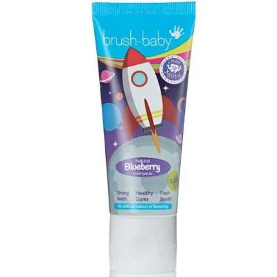 Brush-Baby Rocket Blueberry Toothpaste 50ml (3+ Years)