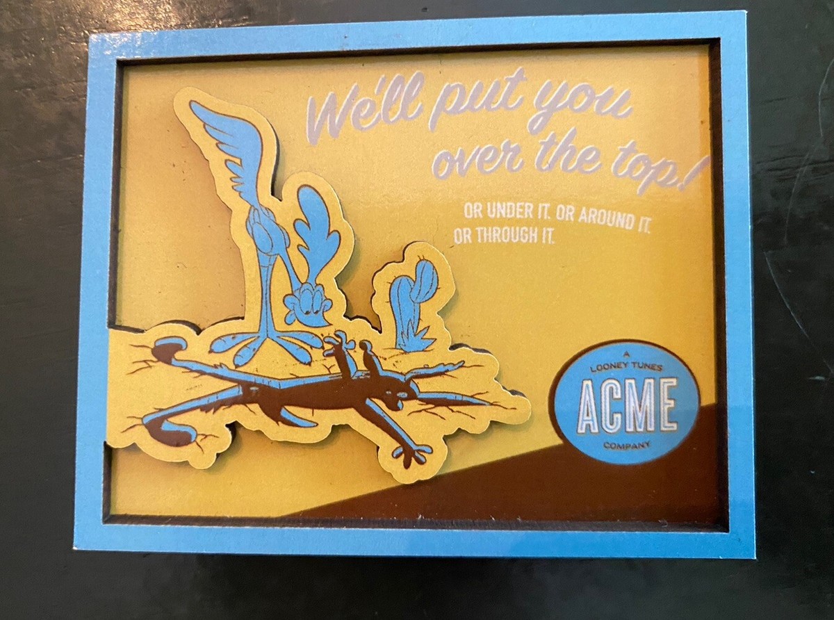 Road Runner & Wile E Coyote Warner Bros Studio Tour Magnet Lot