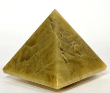 2.3" Stilbite Pyramid Polished Natural Gemstone Crystal Mineral Specimen - India