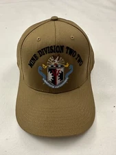 MINE DIVISION TWO TWO Logo The Corps Beige Baseball Cap Hat One Size