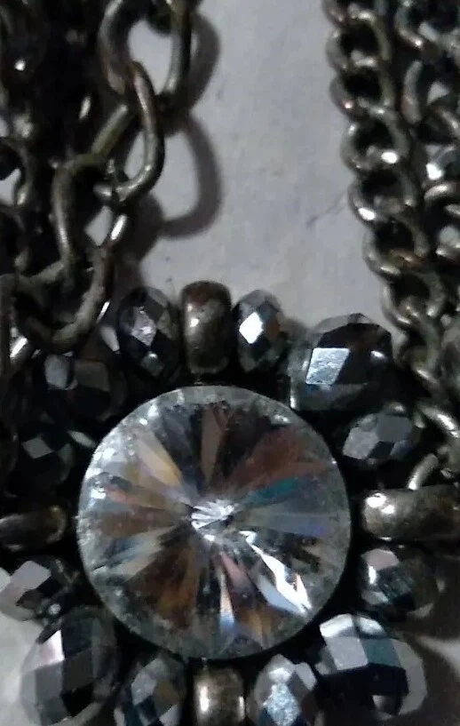 Ballroom Glam Necklace 24" Adjustable - Image 3 of 4