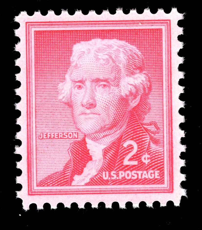 切手47 MOMEN: US STAMPS #1033a SILKOTE PPR POS 48 MINT OG NH VF/XF PSE