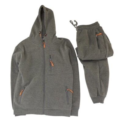 Hakjay Men's Sweatsuits Set 2 Piece Hoodie Jogging Tracksuit Set for Men Medium