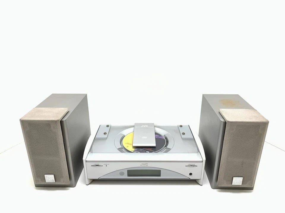 JVC FS-SD5 Vintage CD Player Mini Componet Cs Fernbedienung Kontrolle Work Good - Bild 3 von 4