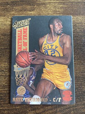 1993 Action Packed Nate Thurmond #10 Basket Hall of Fame L3755*