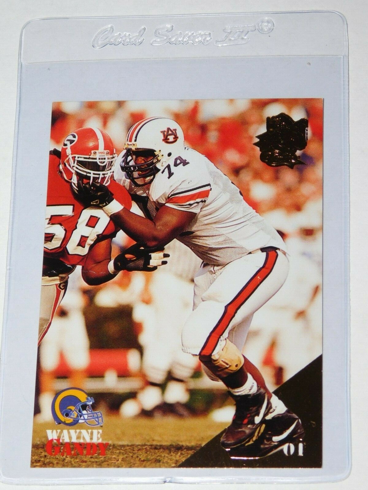 1994 CLASSIC NFL DRAFT GOLD WAYNE GANDY ROOKIE CARD #18