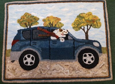 #ad Joy Ride Paper Rug Hooking Pattern Prairie Road Designs $12.49