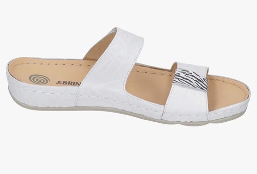 Dr Brinkmann Womens 700221-03 White Leather Sandals/ UK 8.5 / EU 42/ - Picture 4 of 11