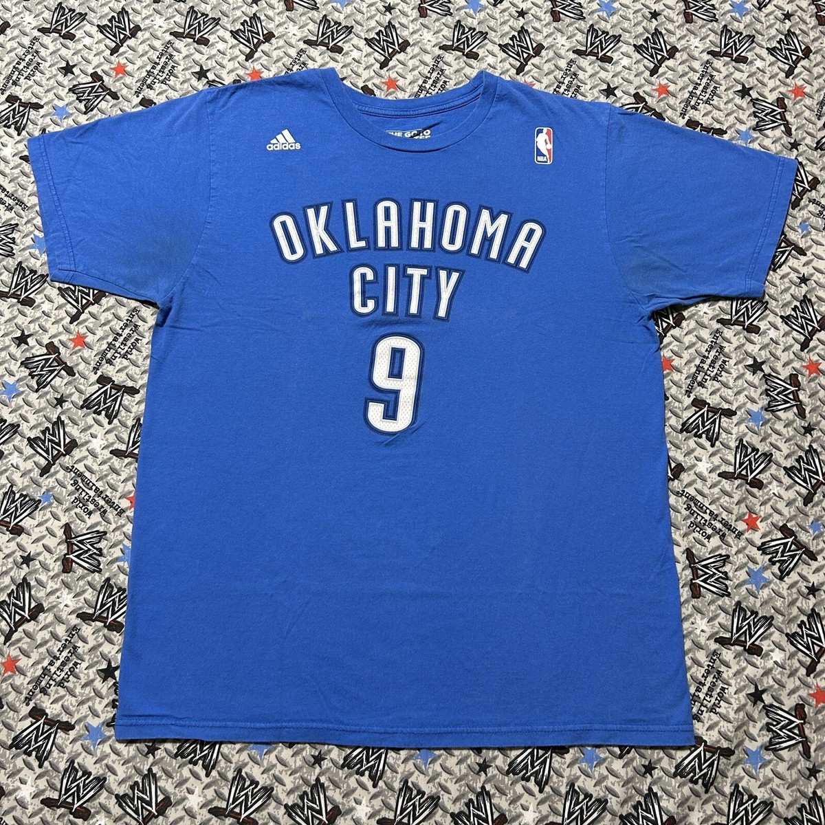Serge Ibaka #9 Oklahoma City Thunder NBA Jersey OKC Men's L T