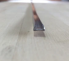 1/8" U Border Lead Came (30 feet)  - Stained Glass Supplies