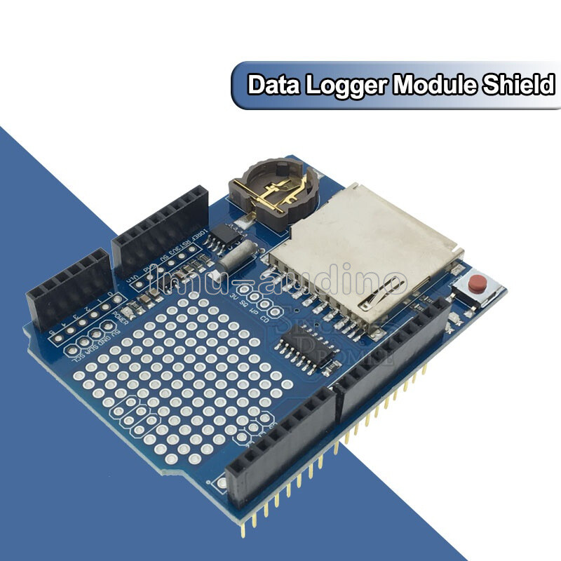DS1307 Data Logging Recorder Shield Logger Module for Arduino UNO SD Card