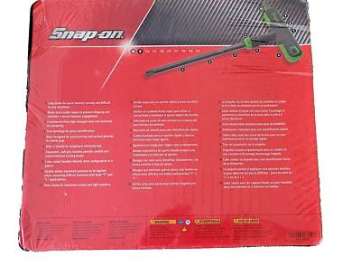SNAP ON AWSGT800A 8 Pc TORX T-Handle/L-Shaped Hex Combo Soft Grip