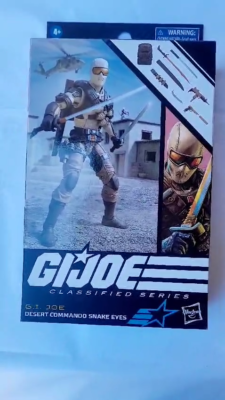 Hasbro G.I. Joe Classified Series 6-Inch Desert Commando Snake Eye