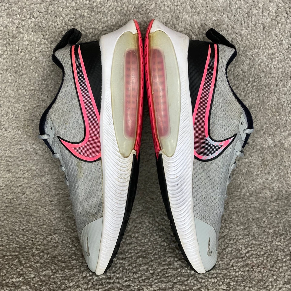 Nike Air Zoom Arcadia Juvenil Correr Gris y Rosa Tenis CK0715-002 EE. UU. Talla 4Y Foto 4 de 4